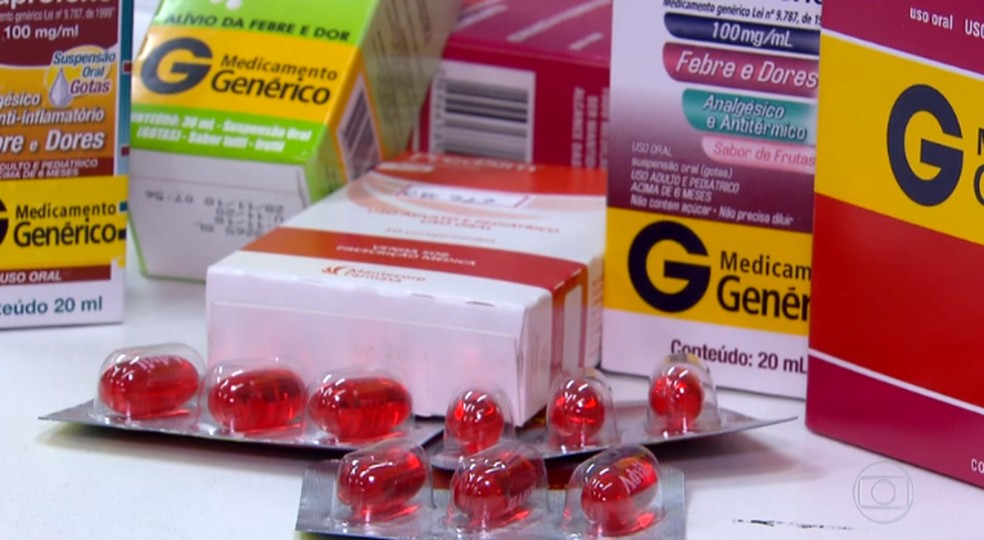 Ibuprofeno — Foto: Reprodução/TV Globo