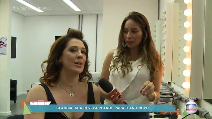 Cláudia Raia conta qual será sua programação no fim do ano (Foto: TV Globo)