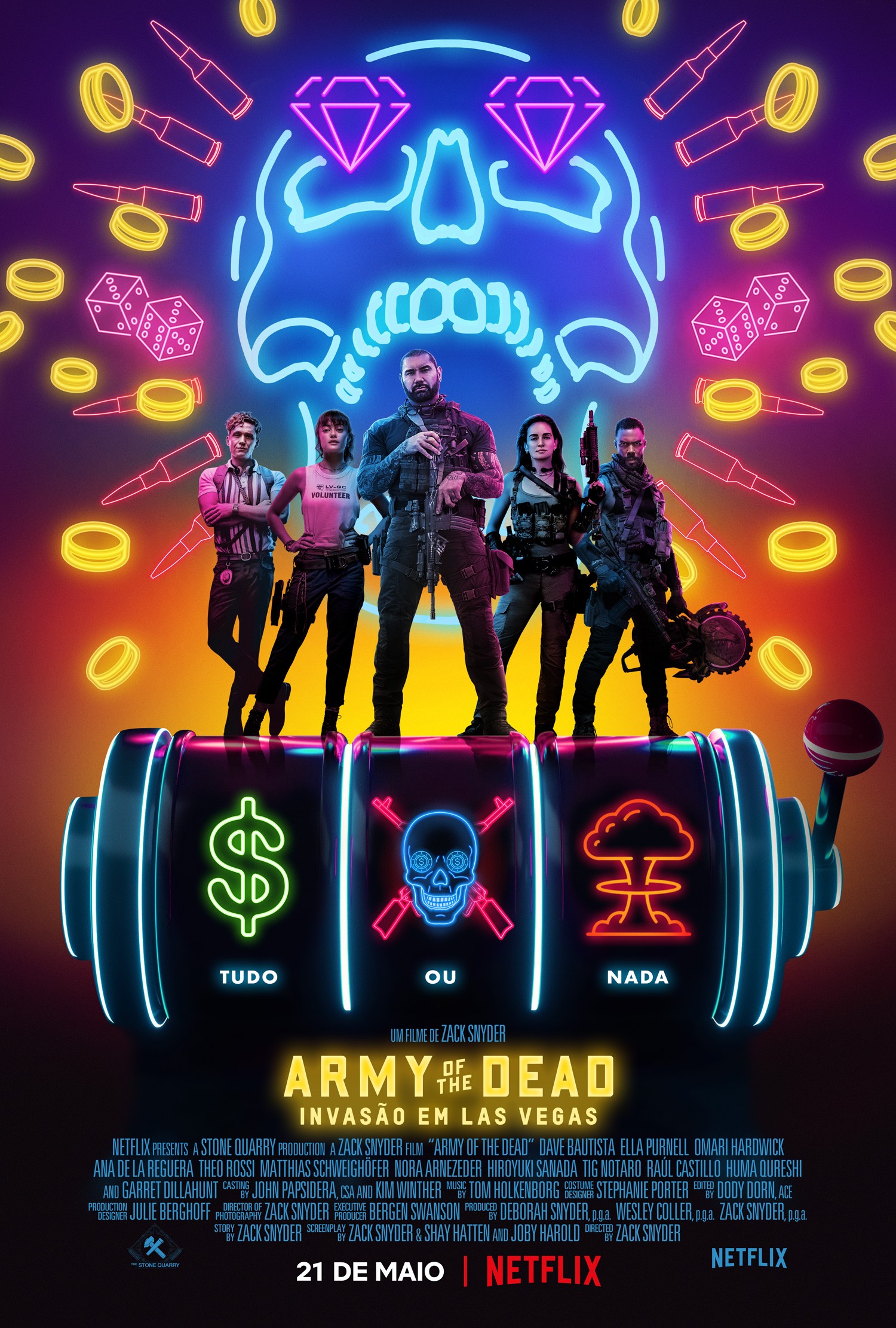 O cartaz de Army of the Dead (Foto: Divulgação/ Netflix )