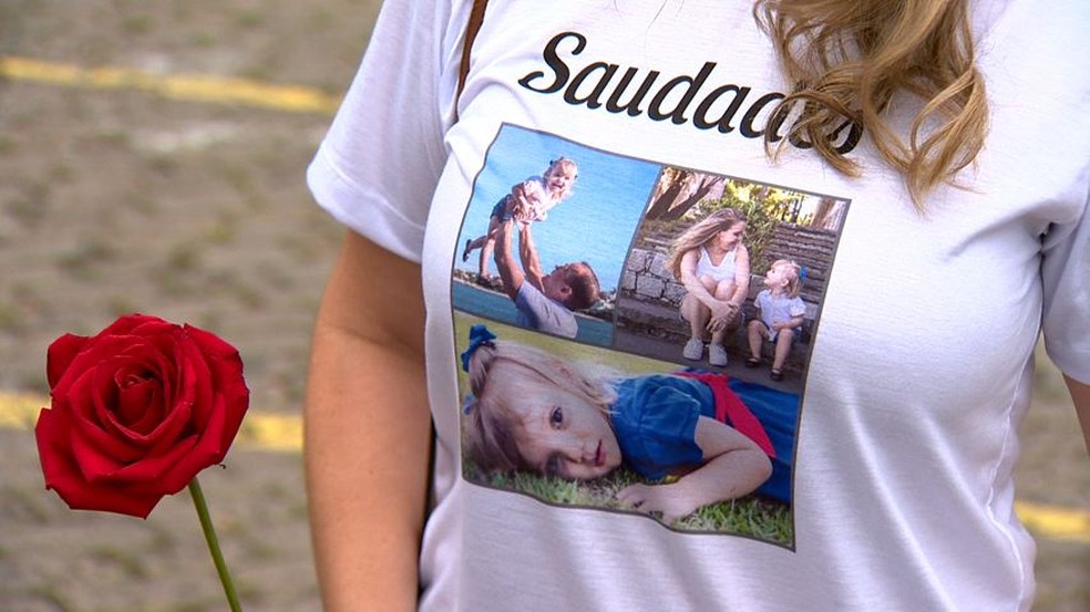 Professora perdeu familiares em acidente no ES — Foto: Reprodução/ TV Gazeta