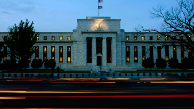 Prédio do Federal Reserve, o banco central dos EUA, em Washington, DC (Foto: Win McNamee/Getty Images)