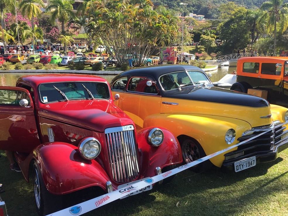 Exposição de carros antigos vai fazer parte do evento — Foto: Divulgação