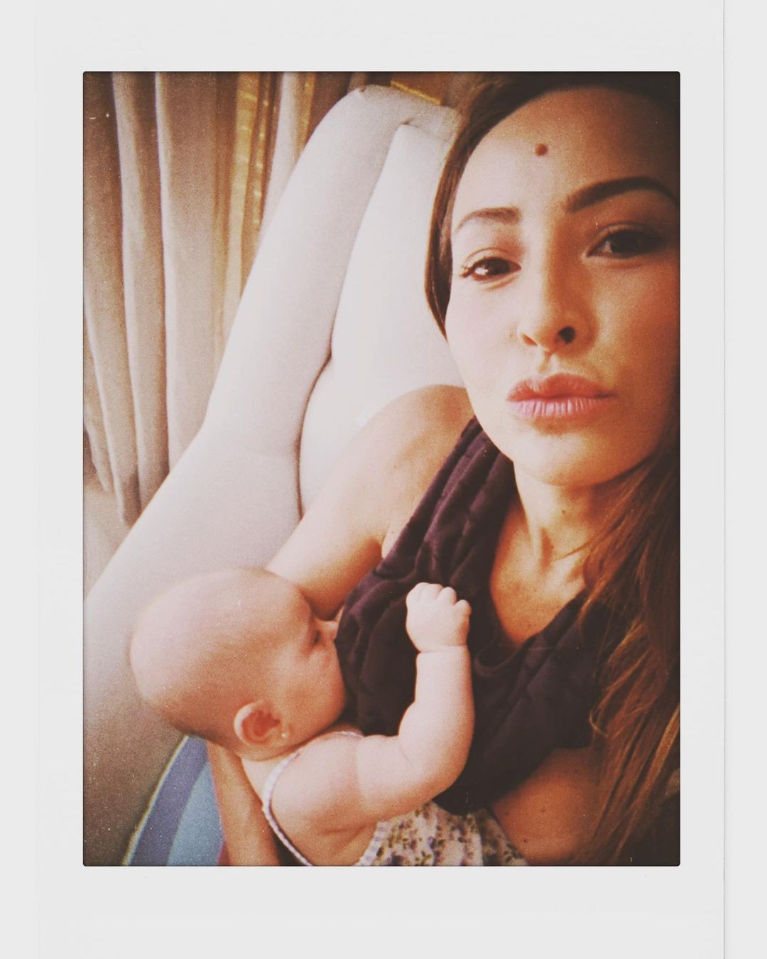 Sabrina Sato e Zoe quando ela ainda era um bebê (Foto: Reprodução/Instagram)