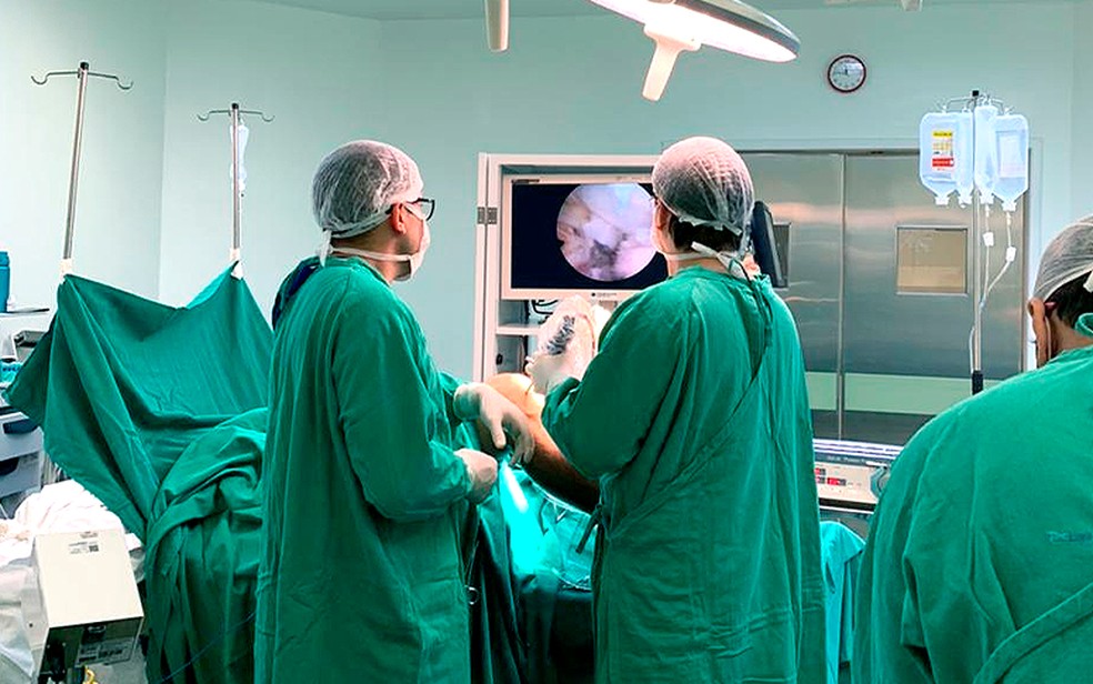 Cirurgias de vasectomia  — Foto: Reprodução