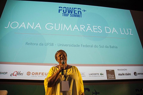 Joana Guimarães da Luz, reitora da Universidade Federal do Sul da Bahia