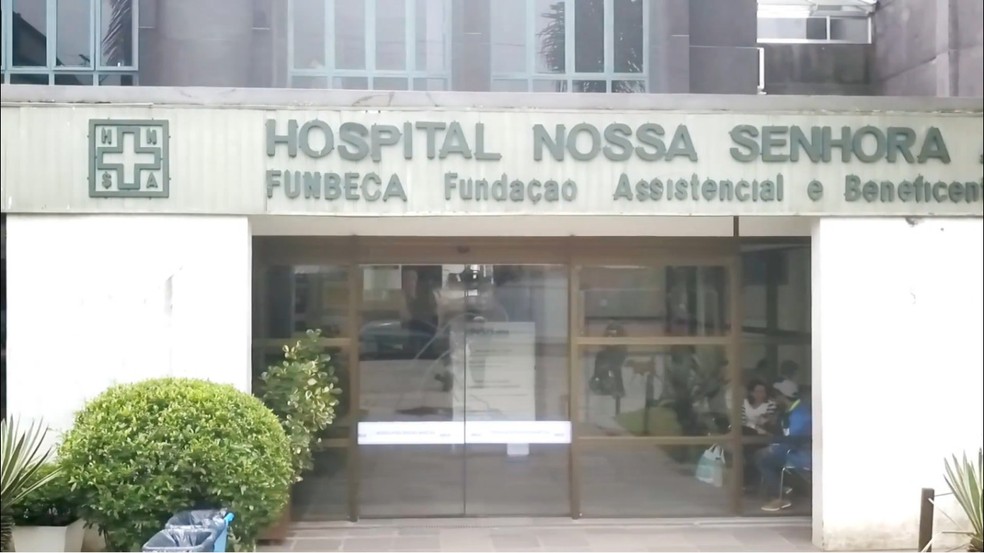 Entrada do Hospital Nossa Senhora Aparecida, em Camaquã — Foto: HNSA/Divulgação