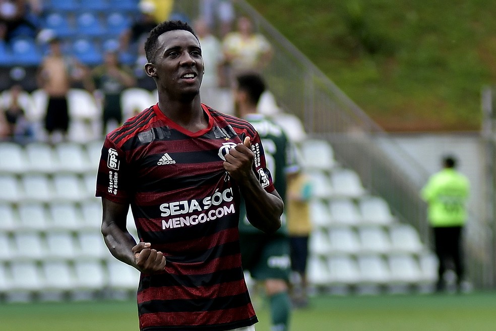 Yuri César, jogador do Flamengo Sub-20 — Foto: Fernando Madeira/A Gazeta