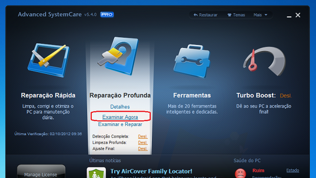 Advanced Systemcare Download Techtudo
