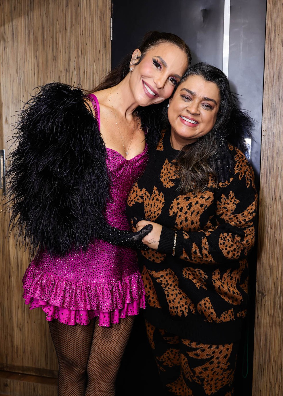 Ivete Sangalo e Preta Gil — Foto: Manuela Scarpa/BrazilNews