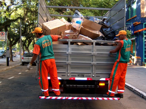 Coleta seletiva em Porto Alegre