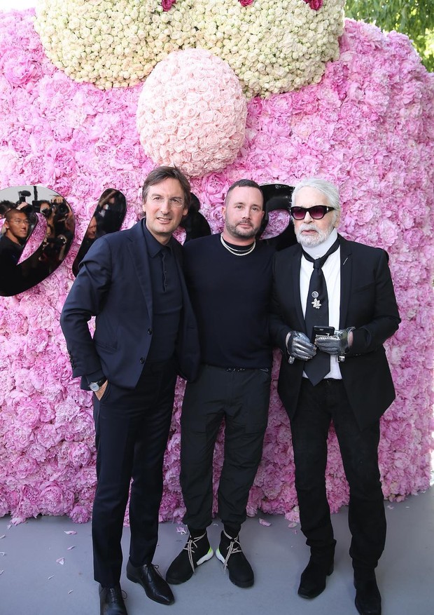 Fashionistas homenageiam Karl Lagerfeld (Foto: Reprodução/Instagram)