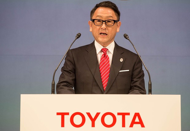 O presidente da montadora japonesa Toyota, Akio Toyoda (Foto: Chris McGrath/Getty Images)