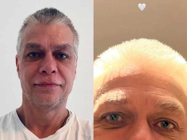 Antes e depois de Fábio Assunção (Foto: Reprodução/Instagram)
