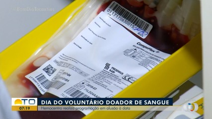 Hemocentro da Capital realiza programação em alusão ao dia do voluntário doador de sangue