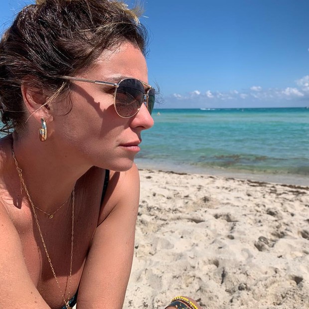 Giovanna Antonelli nas Bahamas (Foto: Reprodução/Instagram)