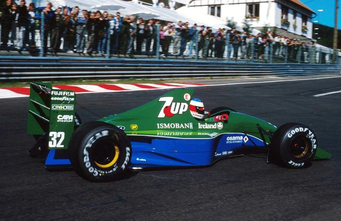Michael Schumacher em 1991 (Foto: Divulgação)