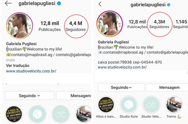 Gabriela Pugliesi perde seguidores (Foto: Reprodução/Instagram)
