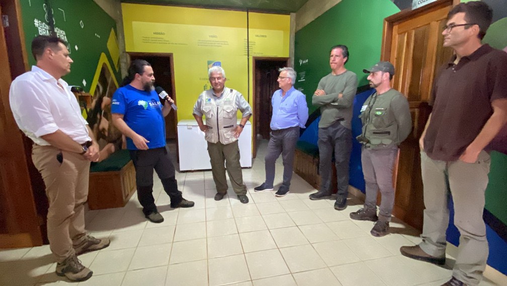Com a criação do projeto SALAS MCTI, o espaço foi revitalizado e agora deve voltar a funcionar para que as pesquisas na região continuem. — Foto: Patrick Marques/g1 AM