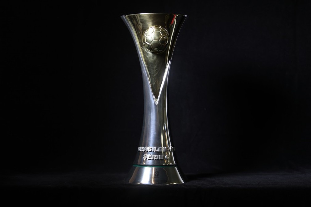 Troféu da Série C do Campeonato Brasileiro  — Foto: Lucas Figueiredo/CBF
