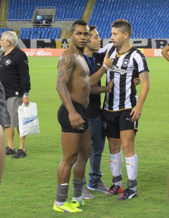 Jobson comemoração Taça Guanabara Botafogo (Foto: Gustavo Rotstein)