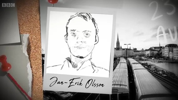O assalto liderado por Jan-Erik Olsson acabou dando início ao termo "síndrome de Estocolmo" (Foto: BBC)