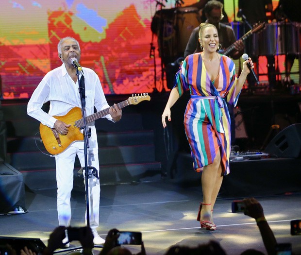 Gilberto Gil e Ivete Sangalo (Foto: Manuela Scarpa/Brazil News)