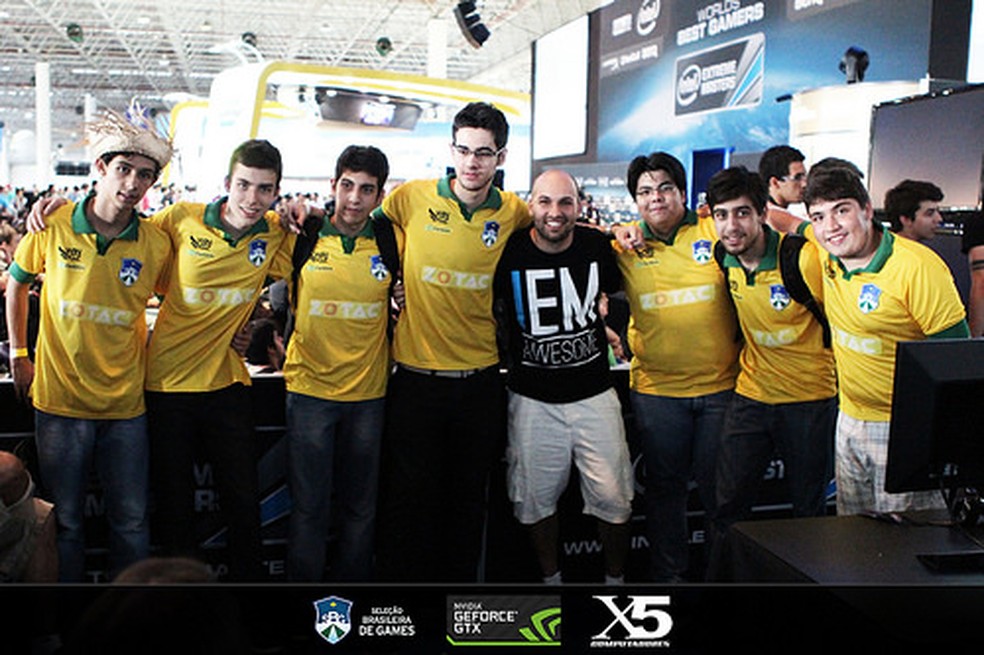 Último torneio da Seven Wars foi a IEM Season VIII - São Paulo, com uma vitória sobre a Lyon Gaming e a eliminação para os europeus da Millenium — Foto: Divulgação/Agência X5