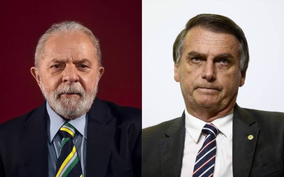 Bolsonaro e Lula votos na Bahia — Foto: Reprodução