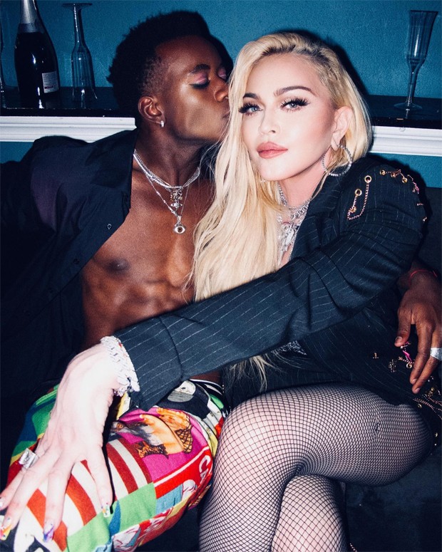 Madonna e David Banda (Foto: Reprodução / Instagram)