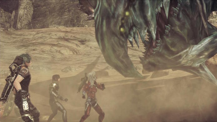 Xenoblade Chronicles X tem perigos além de criaturas colossais (Foto: Divulgação/Nintendo)