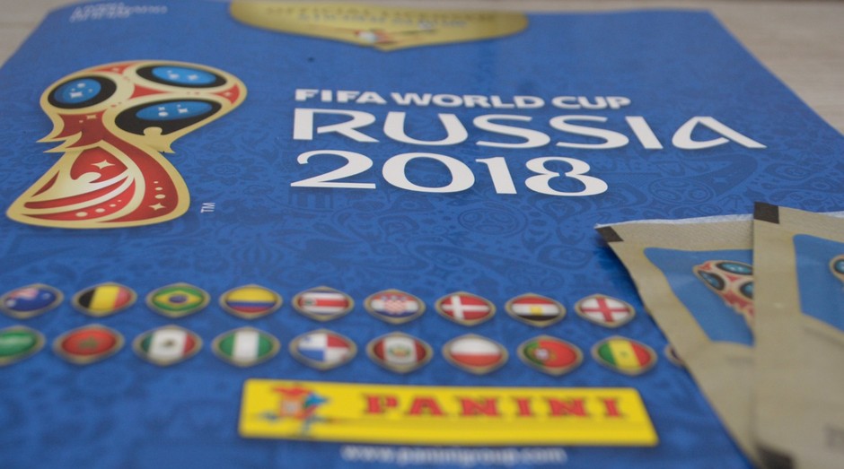 Panini lança álbum de figurinhas oficial da Copa do Mundo 2018