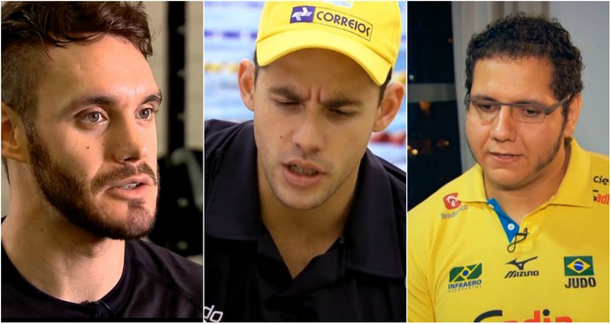 Douglas Broose, Thiago Pereira e Rafael Silva estão dormindo mais e melhor (Foto: Reprodução TV Globo)