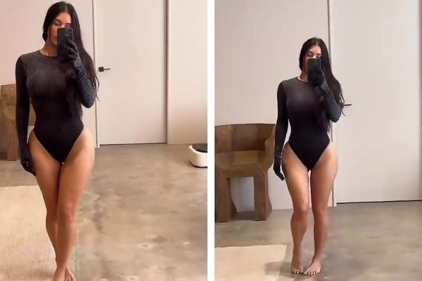 Os looks coladíssimos de Kim Kardashian (Foto: Reprodução/Instagram)