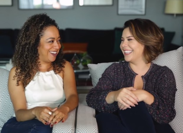 Aretha Oliveira e Fernanda Souza (Foto: Reprodução/Youtube) Aretha Oliveira e Fernanda Souza (Foto: Reprodução/Youtube)