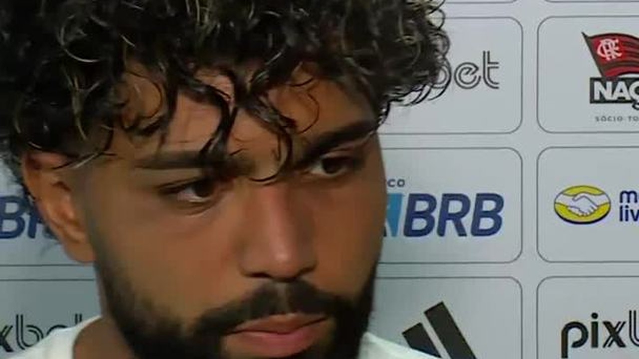 Gabigol explica conversa com V&iacute;tor Pereira