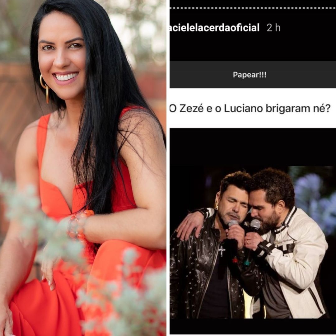 Graciele Lacerda fala sobre suposta briga entre Zezé e Luciano (Foto: Reprodução/Instagram)
