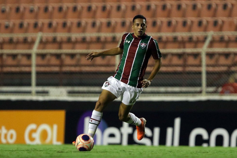 Caio Vitor viveu boa fase em 2019, mas sofreu com les�o em 2020 � Foto: Divulga��o / Fluminense FC