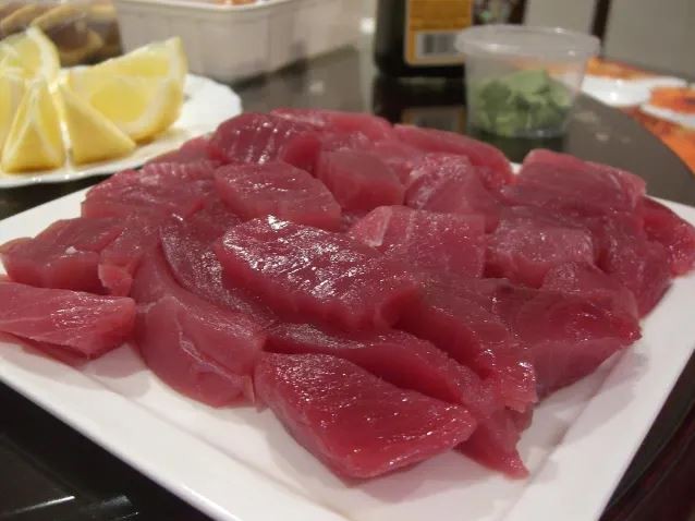 Comer atum-amarelo contaminado pode causar intoxicação escombroide (Foto: Wikipedia Commons)