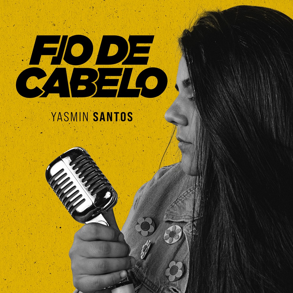 Capa do single 'Fio de cabelo', de Yasmin Santos — Foto: Lana Pinho