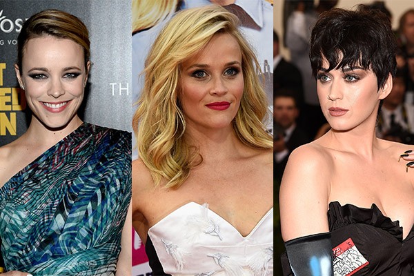 Rachel McAdams, Reese Witherspoon e Katy Perry (Foto: Getty Images)