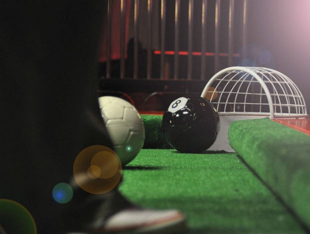 Budweiser Poolball é atração da Bud Mansion (Foto: Divulgação)