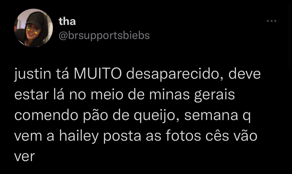 Fãs criam teoria sobre passagem de Justin Bieber no Brasil e cobram Hailey (Foto: Reprodução /Twitter)