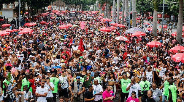 Bloco Bola Preta, no Rio de Janeiro (Foto: Tomaz Silva/Agência Brasil)