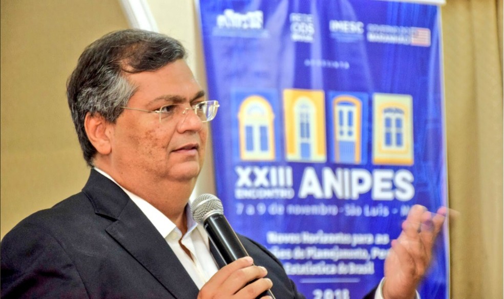 FlÃ¡vio Dino, governador do MaranhÃ£o â€” Foto: ReproduÃ§Ã£o/Twitter
