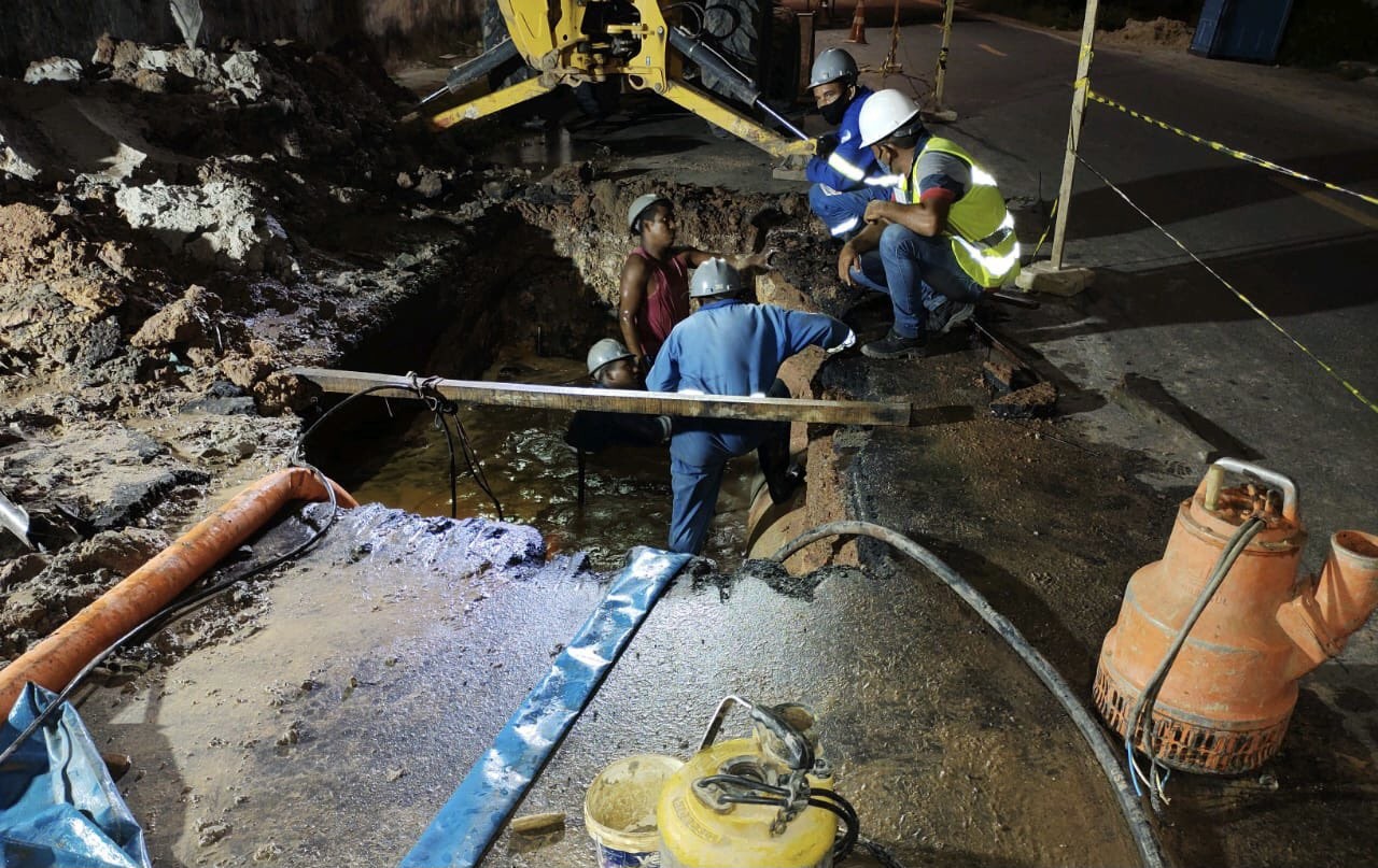 Cinco bairros de Belém ficam sem água na manhã deste domingo, 13