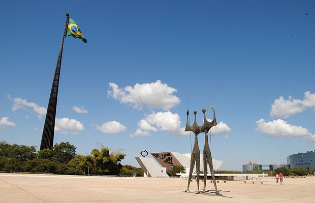 Praça dos 3 Poderes, em Brasília  (Foto: Leandro Neumann Ciuffo/Wikipedia)