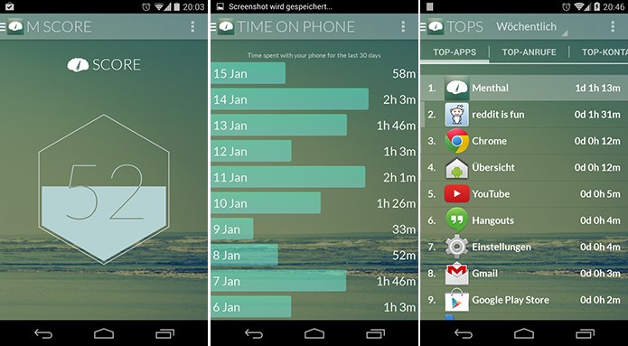 Menthal é um aplicativo para Android que monitora o tempo que usuário gasta no telefone (Foto: Divulgação/Play Store)