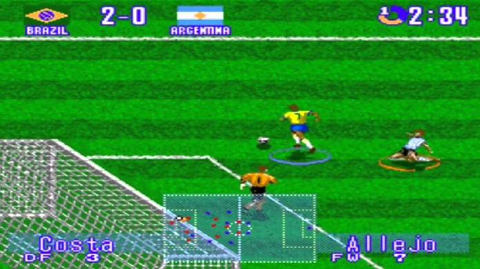Houve um tempo em que International Superstar Soccer Deluxe do Super Nintendo era o ápice do esporte e sucesso das locadoras (Foto: Reprodução/YouTube)
