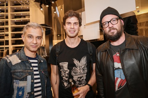 Sylvain Justun, Sergio Amaral e Rodrigo Marques