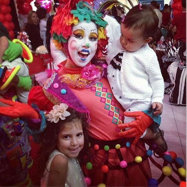 Maria e Helena se divertem em festa de José, filho de Wanessa Camargo e Marcus Buaiz (Foto: Reprodução/Instagram)